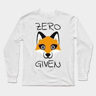 Zero Fox Given Long Sleeve T-Shirt